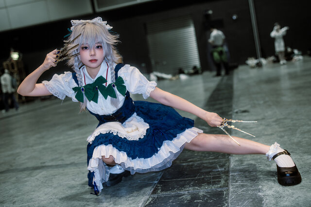 十六夜咲夜『東方Project』／鸭嘎Instagram：yaga_23333)