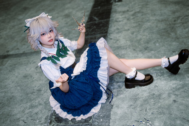 十六夜咲夜『東方Project』／鸭嘎Instagram：yaga_23333)