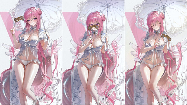 『勝利の女神：NIKKE』の水着は今年も“過激”が過ぎる─透けT＆まくり上げに乳相撲、“わがままボディ”の魅力も爆発!?【フォトレポ】