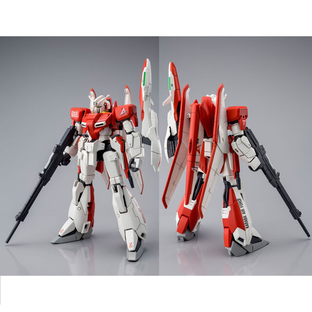 HGガンプラ「ゼータプラス（テスト機イメージカラー）」が再販！鮮やかなオレンジとホワイトを採用、ウェイブライダー形態にも変形