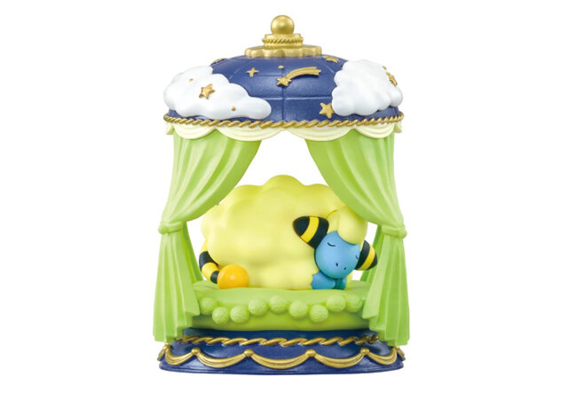 すやすやと眠るピカチュウ＆ネッコアラ、イッカネズミ（3びきかぞく）たちが可愛い！『ポケモン』インテリアフィギュア全6種