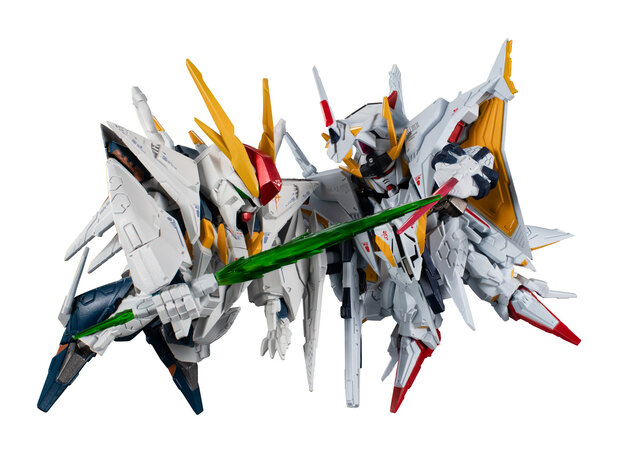コンバージ特別弾で「Ξガンダム」と「ペーネロペー」が丸々入った豪華セット登場！重塗装とマーキングを施し、ビーム・サーベルも新規造形で追加