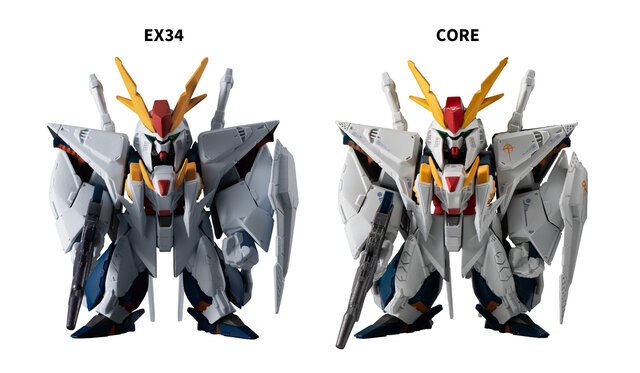 コンバージ特別弾で「Ξガンダム」と「ペーネロペー」が丸々入った豪華セット登場！重塗装とマーキングを施し、ビーム・サーベルも新規造形で追加