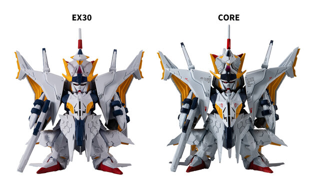コンバージ特別弾で「Ξガンダム」と「ペーネロペー」が丸々入った豪華セット登場！重塗装とマーキングを施し、ビーム・サーベルも新規造形で追加