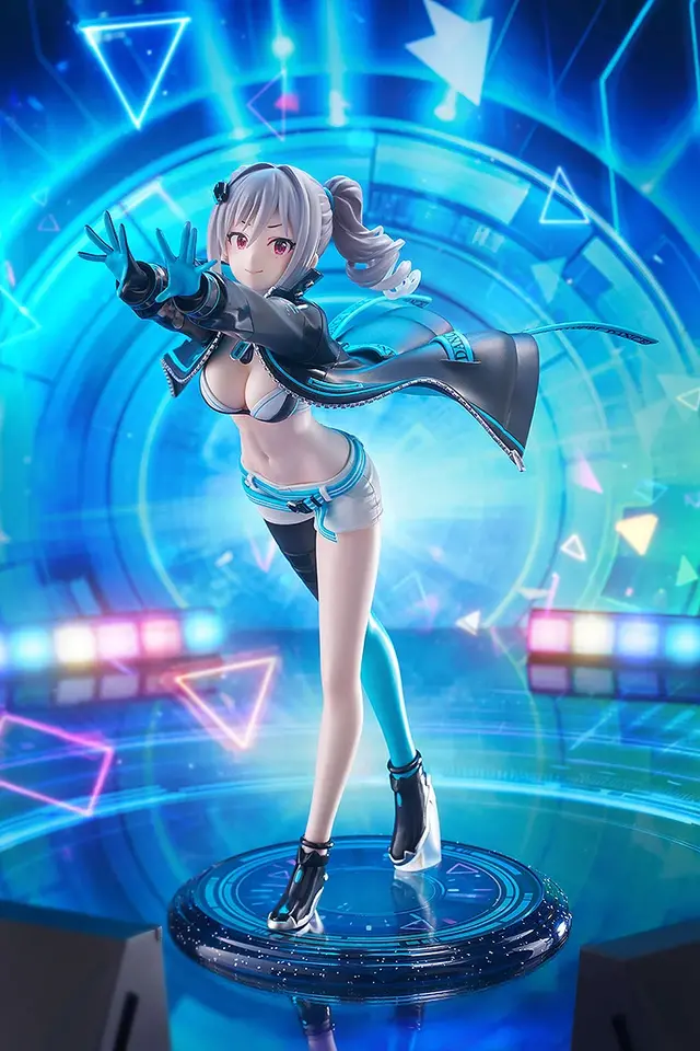 『デレマス』より「神崎蘭子」がセクシー＆クールなダンス衣装で立体化！ブラックライトを当てることで“青”の発光状態に