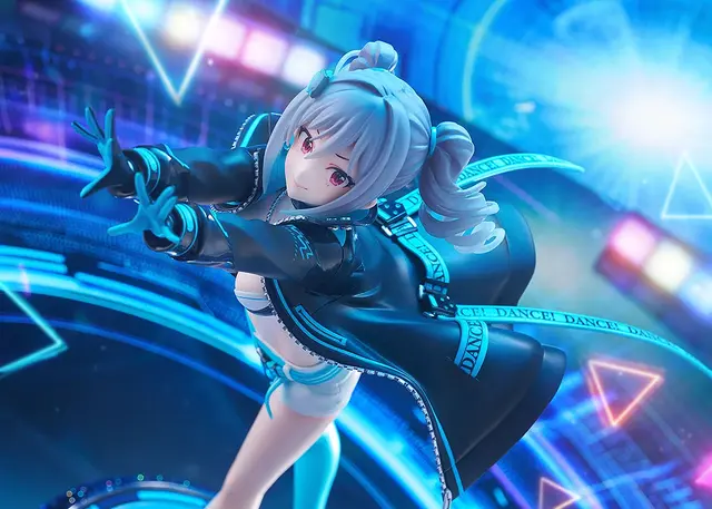 『デレマス』より「神崎蘭子」がセクシー＆クールなダンス衣装で立体化！ブラックライトを当てることで“青”の発光状態に