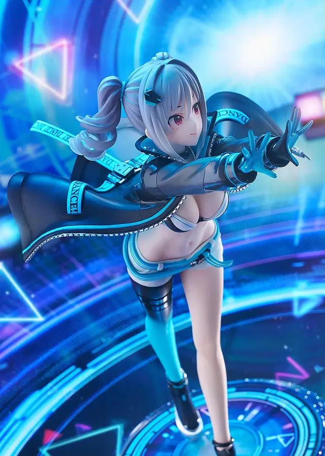 『デレマス』より「神崎蘭子」がセクシー＆クールなダンス衣装で立体化！ブラックライトを当てることで“青”の発光状態に
