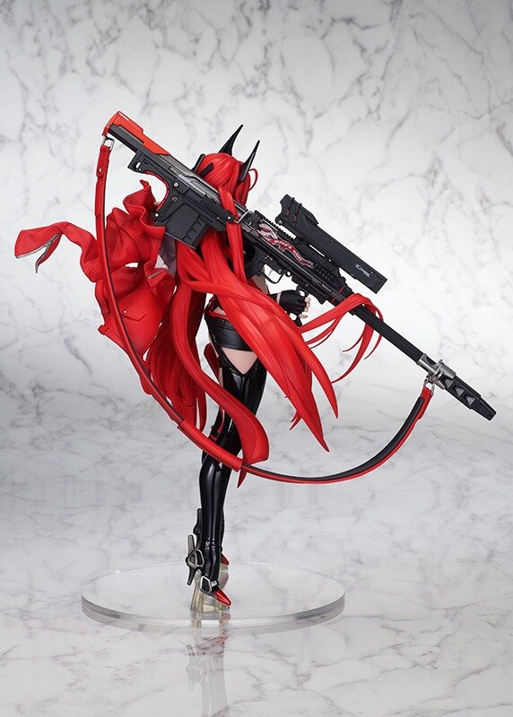 鍛え抜かれた腹筋に注目…！『勝利の女神：NIKKE』より「レッドフード」が専用ライフル「ウルフスベイン」を携えて立体化