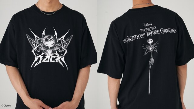 イベントや普段使いにも！大人も着やすい「ナイトメアー・ビフォア・クリスマス」Tシャツが発売