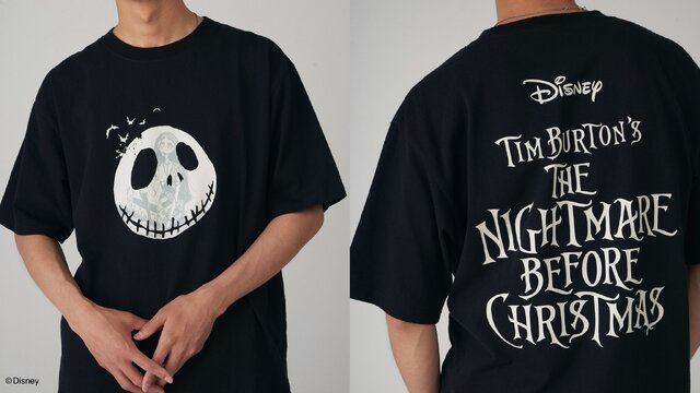 イベントや普段使いにも！大人も着やすい「ナイトメアー・ビフォア・クリスマス」Tシャツが発売