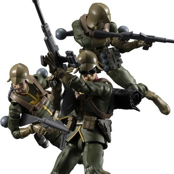 「ガンダム」可動フィギュア「G.M.G.」が抽選販売！アムロやシャア、一般兵士セット含む5商品で独自の世界観を楽しめる