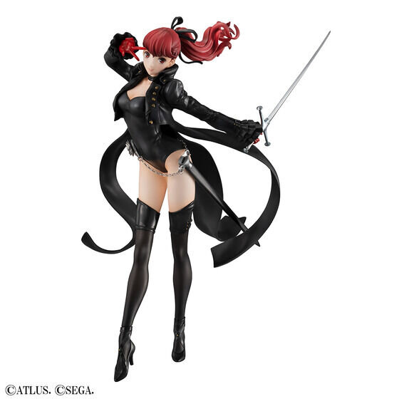 怪盗服で際立つ太もも！『ペルソナ5 ザ・ロイヤル』より「芳澤かすみ」フィギュアが再販ー仮面は差し替えパーツで取り外し可能