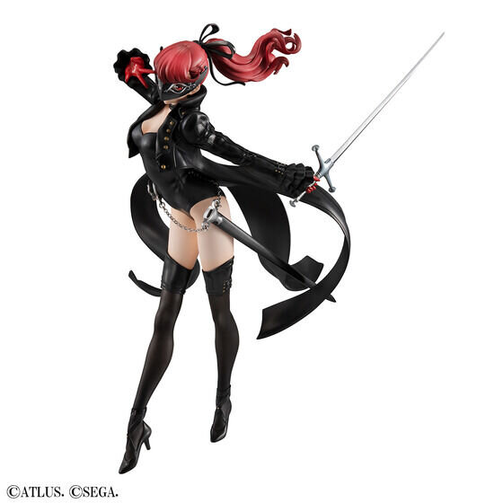 怪盗服で際立つ太もも！『ペルソナ5 ザ・ロイヤル』より「芳澤かすみ」フィギュアが再販ー仮面は差し替えパーツで取り外し可能