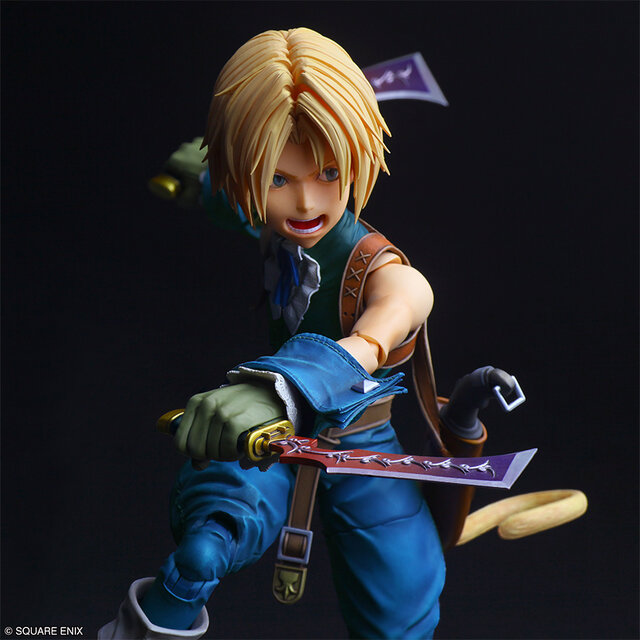 『FF9』主人公「ジタン・トライバル」がアクションフィギュア化！眼球の可動、両手に持てるメイジマッシャーなどで劇中様々なシーンを再現