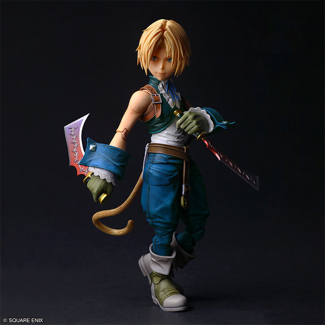 『FF9』主人公「ジタン・トライバル」がアクションフィギュア化！眼球の可動、両手に持てるメイジマッシャーなどで劇中様々なシーンを再現