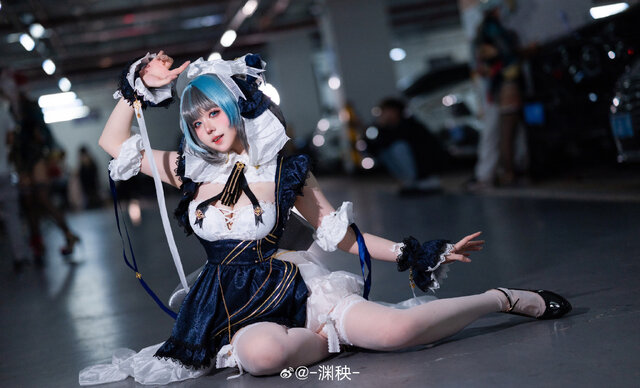 チェシャー『アズールレーン』／渊秧（Weibo：-渊秧-）