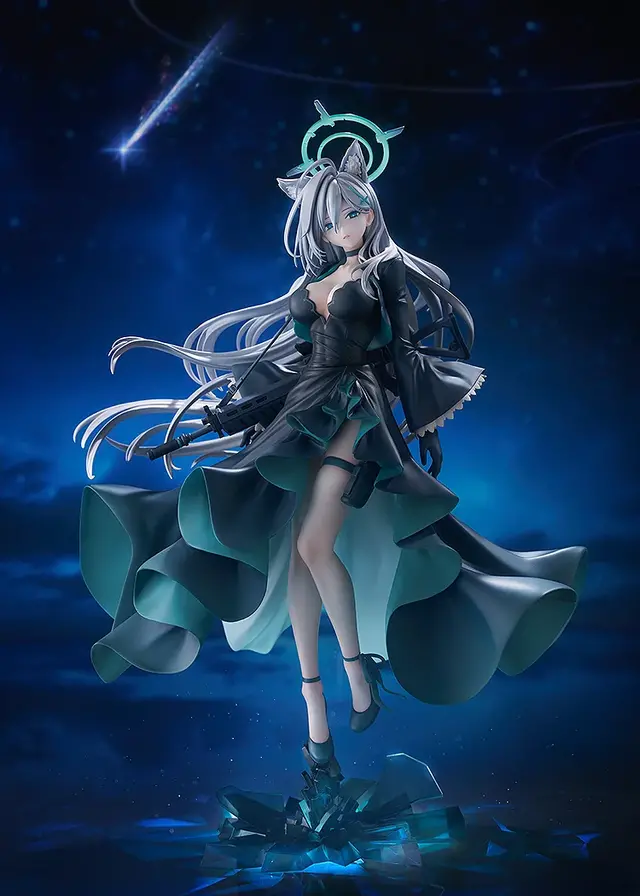 『ブルアカ』もうひとりのシロコ「シロコ＊テラー」フィギュアがクール！黒く艶やかなドレス、銀髪や冷たい眼差しまで再現
