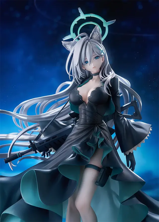 『ブルアカ』もうひとりのシロコ「シロコ＊テラー」フィギュアがクール！黒く艶やかなドレス、銀髪や冷たい眼差しまで再現