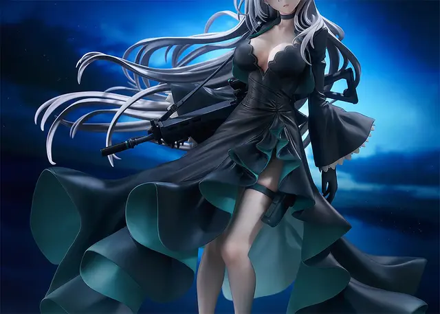 『ブルアカ』もうひとりのシロコ「シロコ＊テラー」フィギュアがクール！黒く艶やかなドレス、銀髪や冷たい眼差しまで再現