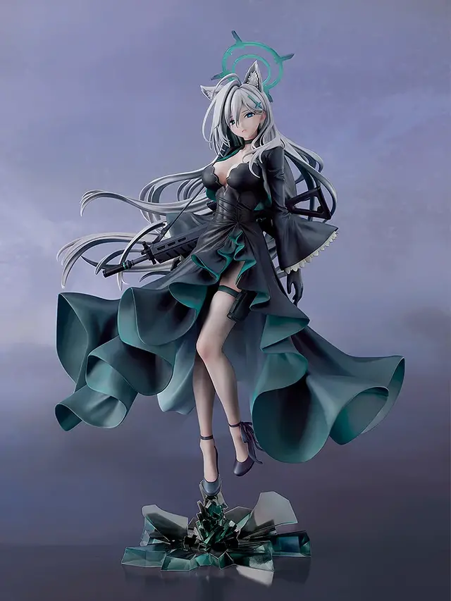『ブルアカ』もうひとりのシロコ「シロコ＊テラー」フィギュアがクール！黒く艶やかなドレス、銀髪や冷たい眼差しまで再現