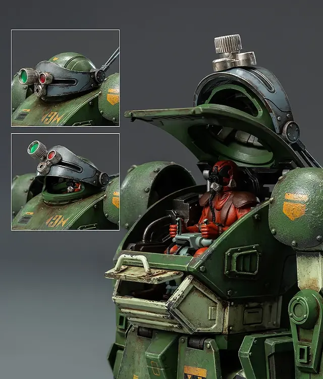 全世界900台限定！「装甲騎兵ボトムズ」“ロボ道 スコープドッグ”が激しいダメージ表現や重厚な汚れ塗装を施したヘビーウェザリング版として予約受付中