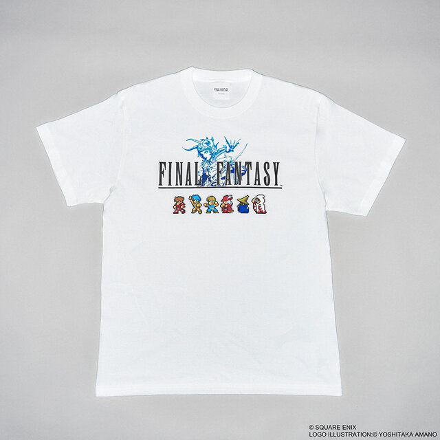 『FF』ゲーム開封前のワクワクする気持ちが蘇る！当時のパッケージ風梱包のTシャツや『VI』までのキャラクターグッズがズラリ