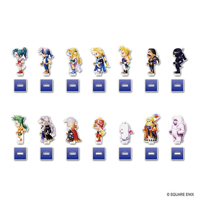 『FF』ゲーム開封前のワクワクする気持ちが蘇る！当時のパッケージ風梱包のTシャツや『VI』までのキャラクターグッズがズラリ