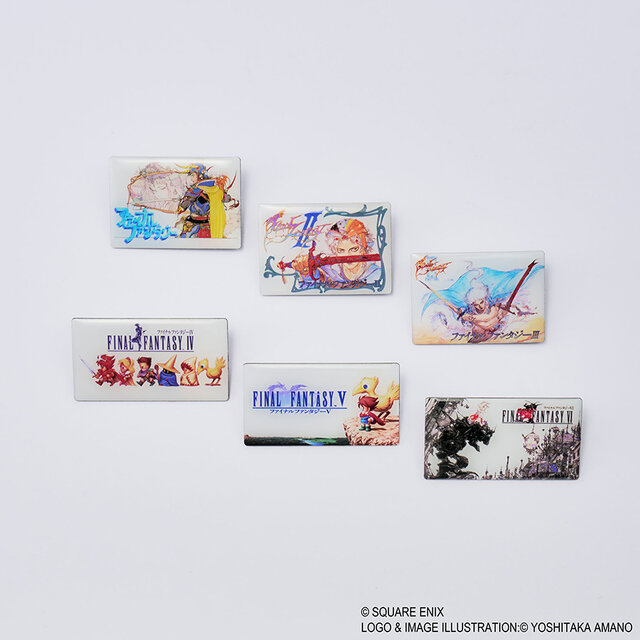 『FF』ゲーム開封前のワクワクする気持ちが蘇る！当時のパッケージ風梱包のTシャツや『VI』までのキャラクターグッズがズラリ