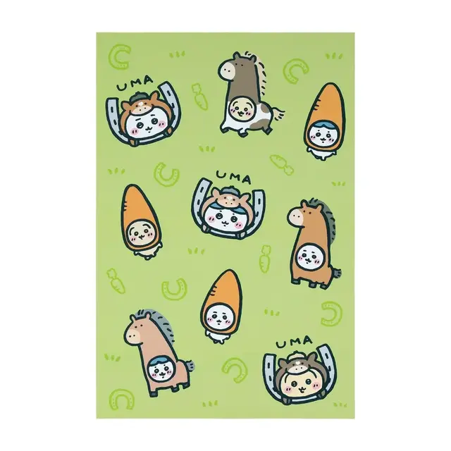 「ちいかわ ハッピーバッグ2026（午年）」が予約受付中！馬になったぬいぐるみや、ユニークな絵柄のポストカードブックなど計9アイテムセット