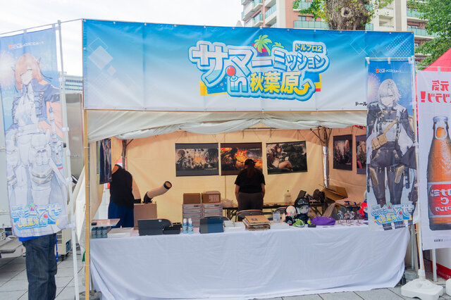 東京・神田に戦術人形たちが！『ドルフロ2』神田明神納涼祭りに出展―ドリンクやアイスクリーム、グッズ販売も行われたブースの様子をご紹介【現地レポ】