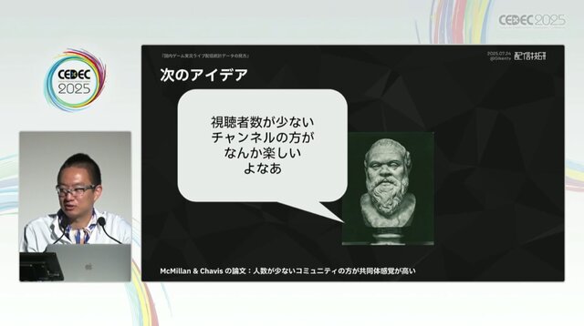 国内のゲーム実況＆ライブ配信を統計データから見る―実況の約8割は、専門チャンネルである！？【CEDEC2025】