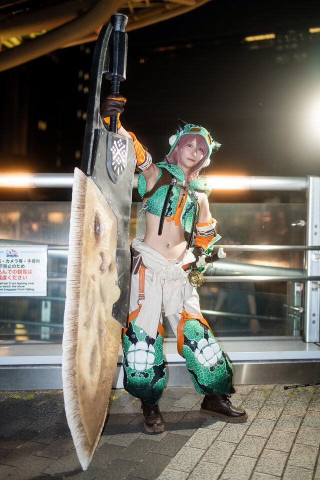 チャタ装備＋ボーンブレイド『モンスターハンターワイルズ』／たんぬ。（X：@tannuuu0742）