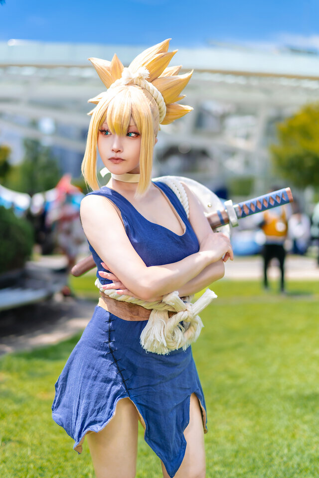 コハク「Dr.STONE」／七星めろん（X：@nanasemeron）