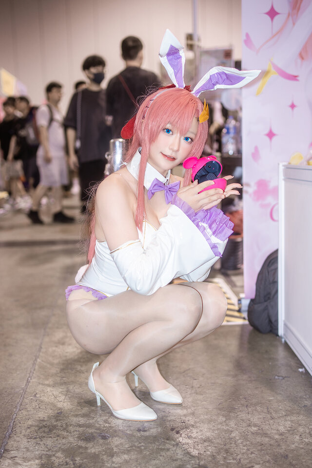 ラクス・クライン（バニーガールver.）「機動戦士ガンダムSEED」／Grace Kaori W（Instagram：gracekirara）