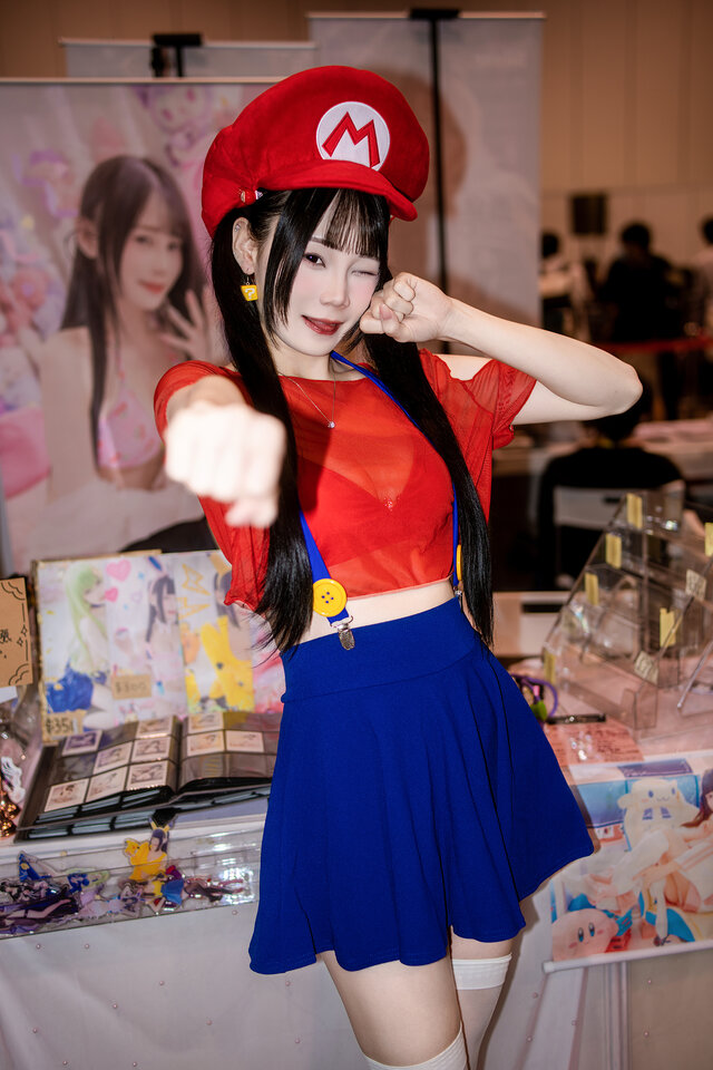 マリオ（女体化）／CU Una 張芷璇（Instagram：cu_una_）