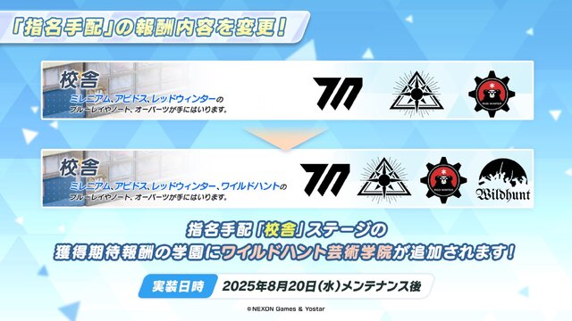 『ブルアカ』ワイルドハント芸術学院が電撃参戦！新生徒やイベント、アリウスのメインストーリー新章も【生放送まとめ】