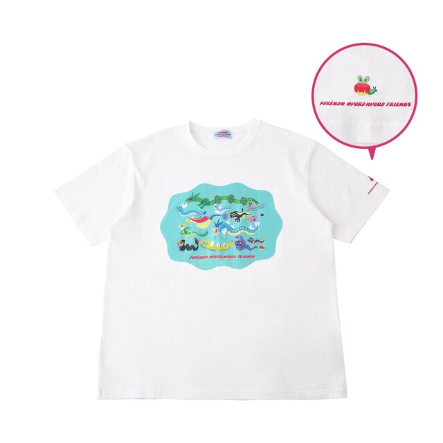 にょろにょろした『ポケモン』たちが集合！自由にポーズをとれるハクリューぬいぐるみや、ハブネークに巻き付かれるＴシャツなどユニーク