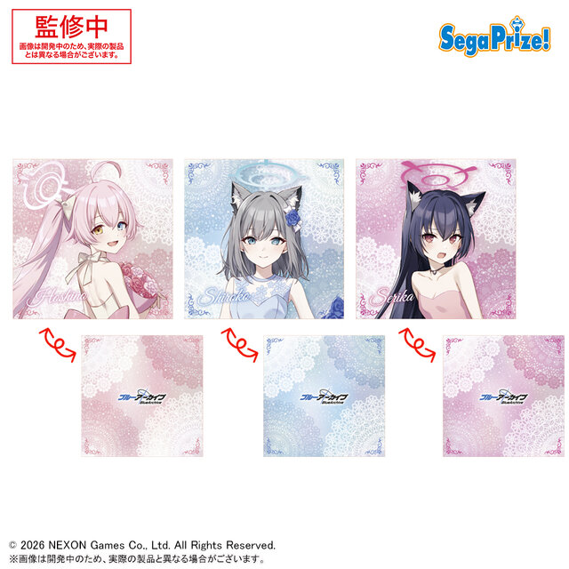 『ブルアカ』新作プライズ情報が公開！「ホシノ」らフィギュアをはじめ、ペロロクッションなどさまざなアイテムを続々展開