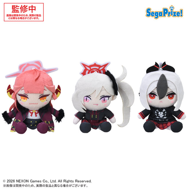 『ブルアカ』新作プライズ情報が公開！「ホシノ」らフィギュアをはじめ、ペロロクッションなどさまざなアイテムを続々展開