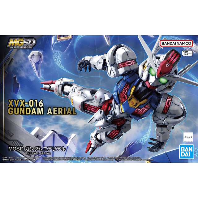 新作ガンプラ「MGSD ガンダムエアリアル」が発売間近！新たな商品画像も一挙お披露目