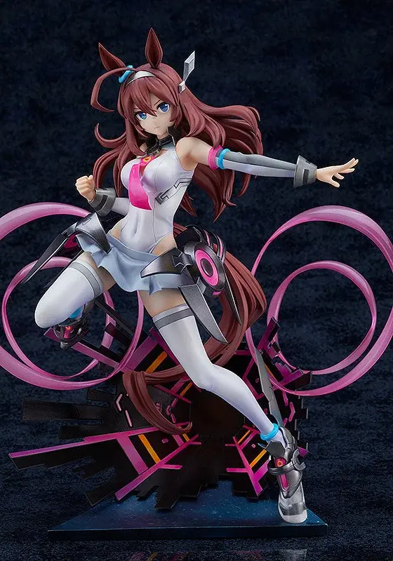 SFチックな勝負服にオリジナルポーズが決まる！『ウマ娘』より「ミホノブルボン」フィギュアが再販―固有スキルイメージの台座も豪華