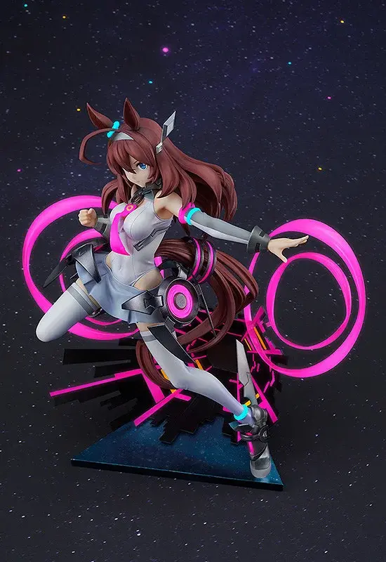 SFチックな勝負服にオリジナルポーズが決まる！『ウマ娘』より「ミホノブルボン」フィギュアが再販―固有スキルイメージの台座も豪華