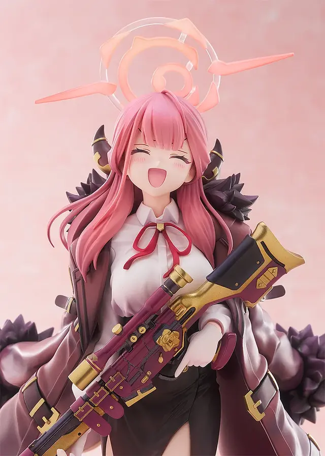 スカートからのぞく太もも！『ブルアカ』アルがフィギュア化ーニコッと笑った差し替え表情パーツなど、クールな「アウトロー」の魅力を表現