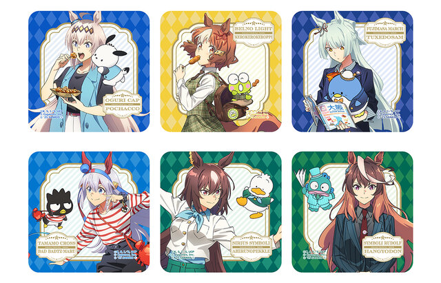 “完全にお笑い芸人”なルドルフ＆ハンギョドンに笑う！「ウマ娘 シンデレラグレイ」×サンリオ「はぴだんぶい」コラボが8月29日より開催