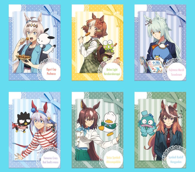 “完全にお笑い芸人”なルドルフ＆ハンギョドンに笑う！「ウマ娘 シンデレラグレイ」×サンリオ「はぴだんぶい」コラボが8月29日より開催
