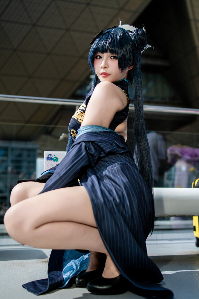 竜華キサキ『ブルーアーカイブ』／鶴葵（X：@tsuru_Cosplay）