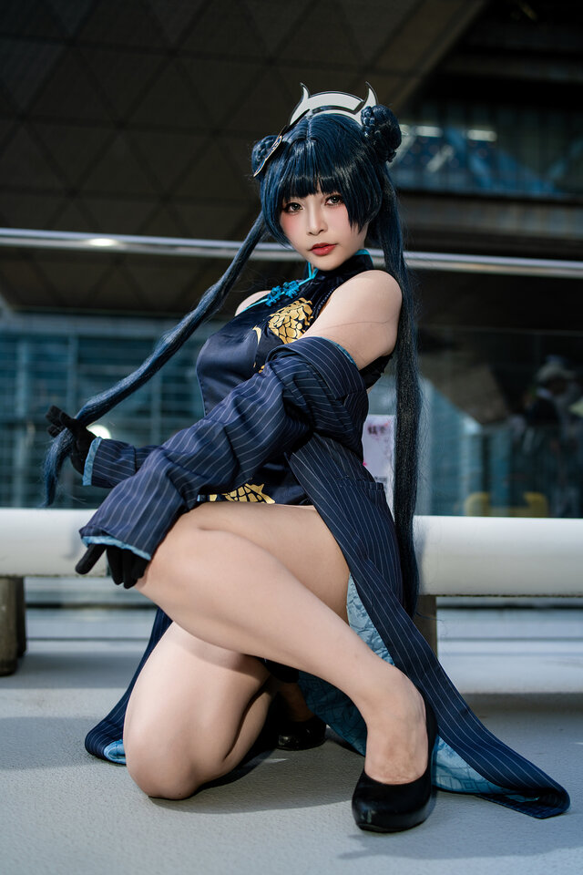 竜華キサキ『ブルーアーカイブ』／鶴葵（X：@tsuru_Cosplay）