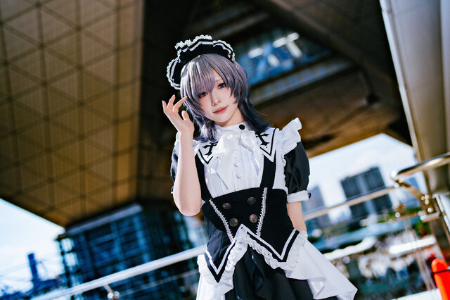 「魔法メイドカフェ  マジカルロリポップ」メイド服（本人デザイン）／月海つくね（X：@XaiabP）