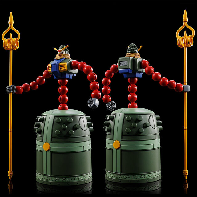 特徴的すぎる機体「マンダラガンダム」がHGガンプラ化！釣り鐘モチーフの形状を徹底再現、防御形態への変形も決まる