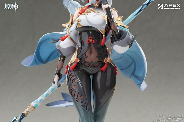 シースルーからのぞくおへそ！『原神』より「申鶴」1/7スケールフィギュアが予約受付中ー初回特典にはキャライメージブレスレットが付属
